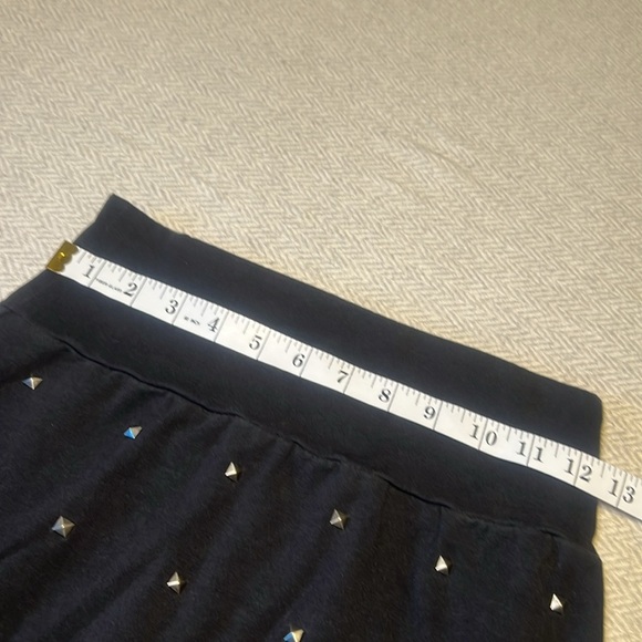 Talula Black Studded Mini Skirt.  Size Medium - Picture 3 of 7